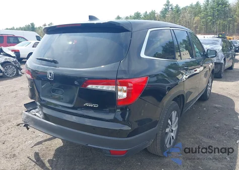 2019 Honda Pilot Ex-L from USA, damaged, VIN 5FNYF6H50KB098147